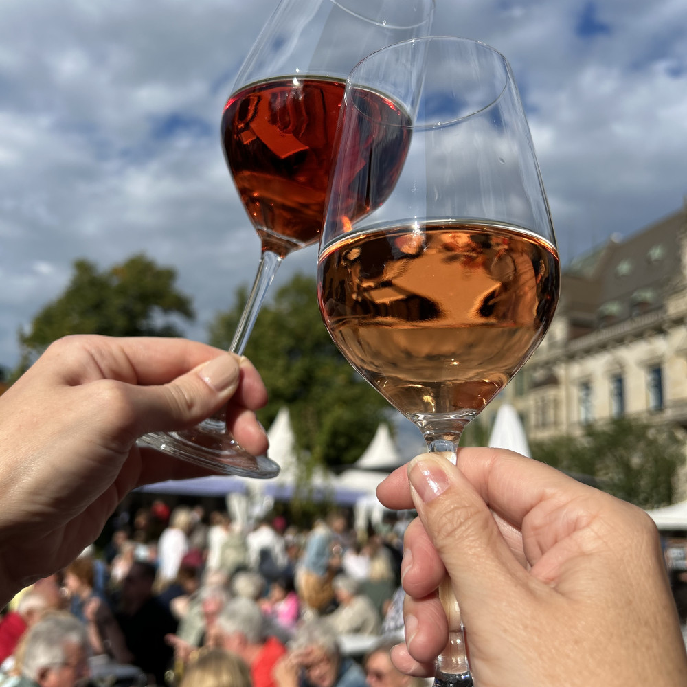 Weinfest Anstossen DomshofCityInitiative | 